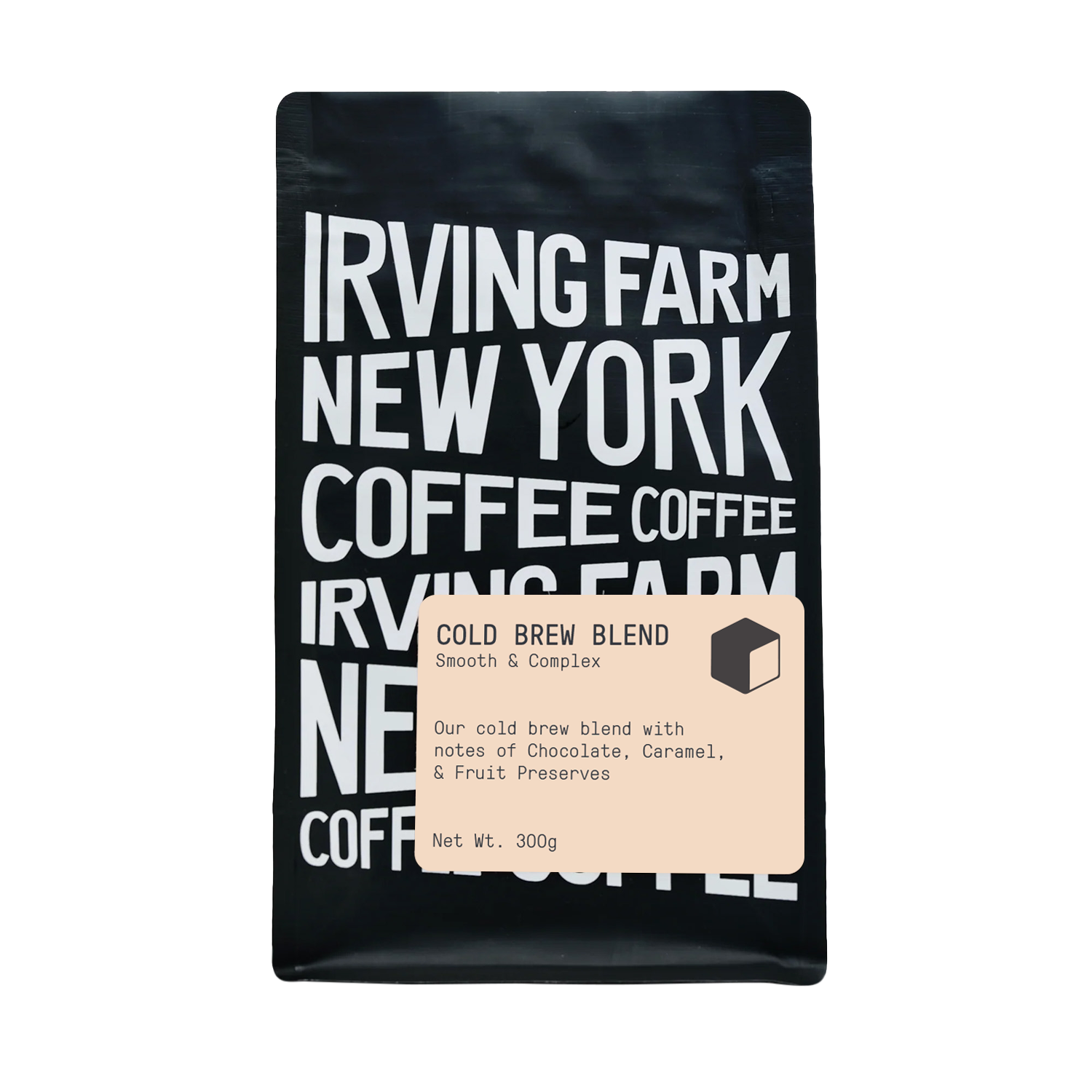Cold Brew Blend, 12oz coffee bag, Irving Farm Coffee New York